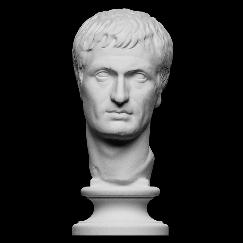 Portrait of an unknown man, maybe a young Julius Caesar?