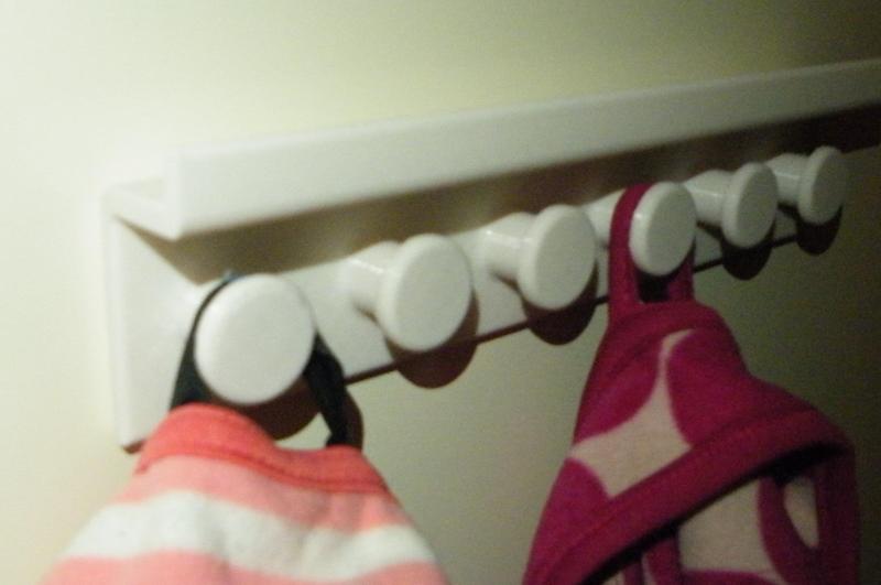 Hook Panel with small Shelf