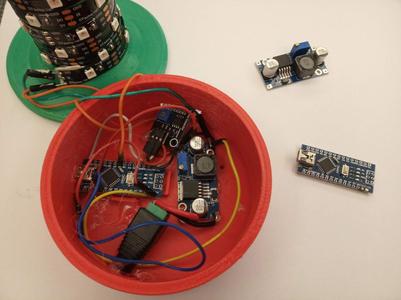 Music Reactive LED lamp