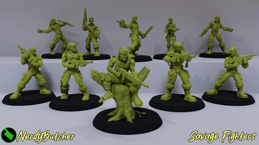 Savage World Soldiers