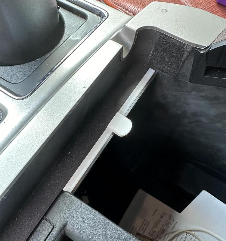 F-150 Coin Tray Blocker