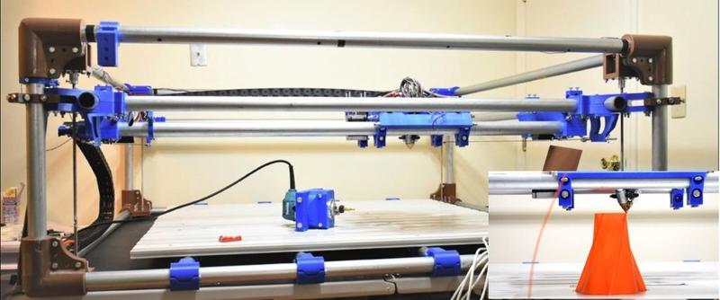XLNC 2 - All in One Mill, 3D printer with custom Repetier Host CNC plugin and SolidWorks HSM post