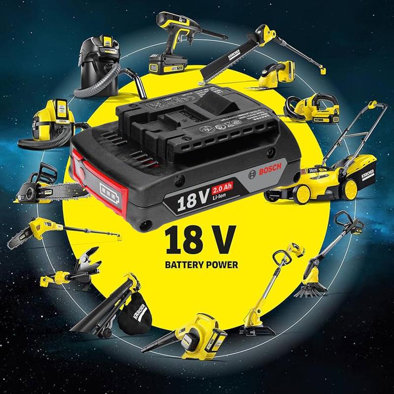BOSCH 18V PRO battery to Karcher 18v tool
