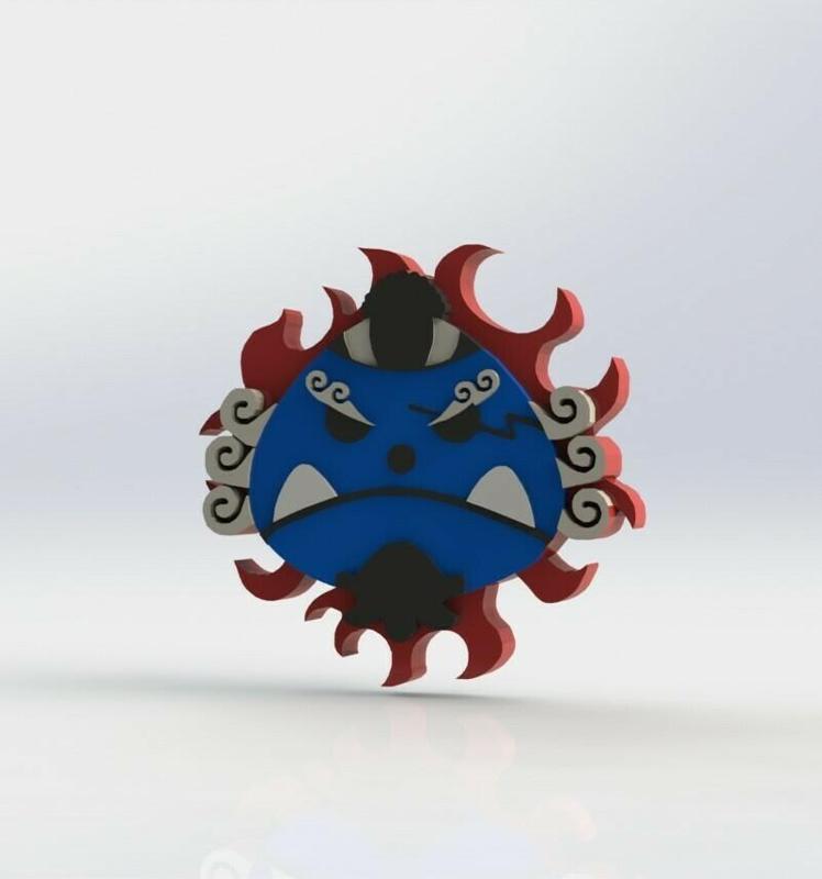 JIMBEI KEYCHAIN - ONE PIECE