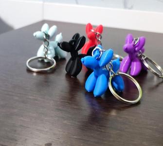 BALLOON DOG KEYCHAIN