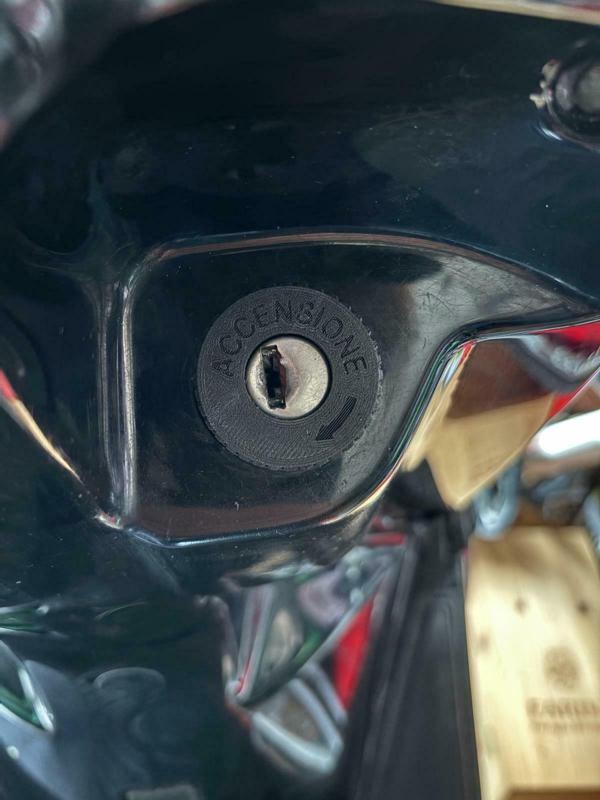 Scooter Key Ignition Cover