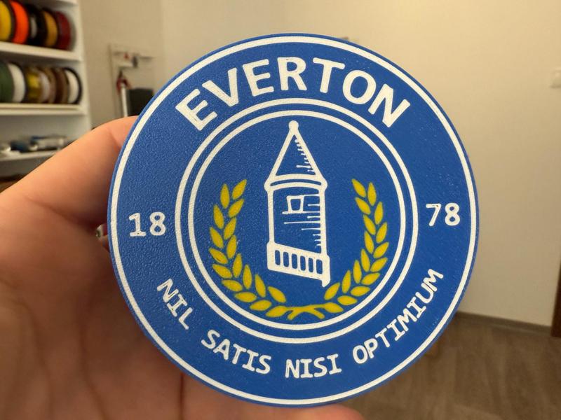 Everton coaster 