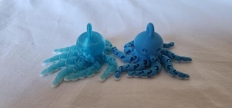 Octopus keychain v3