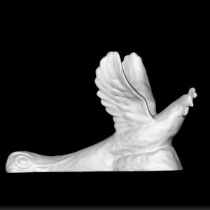 Bird Flying Decorative - Flying Bird Sculpture - Bird in Flight Model - 3D Printed Bird Design - Bird Wall Art