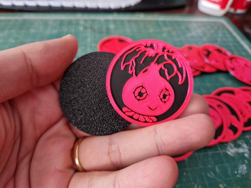 Yokomon Digimon coin