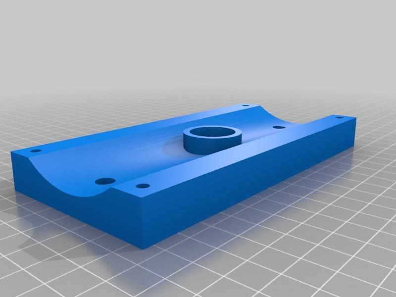 Box to pole adapter plate