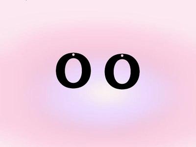 O Earring Keychain Necklace