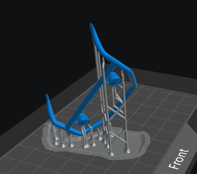 Winch mount bumper for Subaru Impreza Evelyn