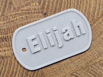 Elijah DogTag