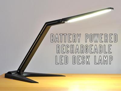 Rechargeable Battery Powered LED Desk Lamp