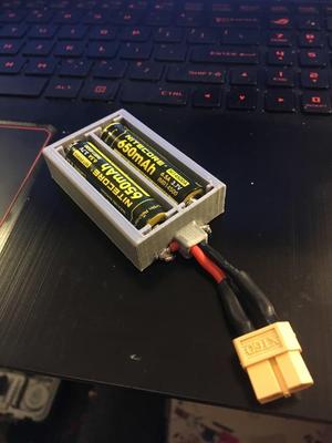 AA battery tray