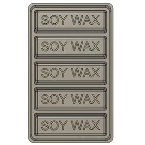 SOY WAX BAR SILICONE MOLD HOUSING