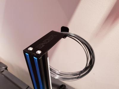 Ender 2 compact filament hook, spool hanger