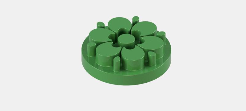 FLOWER STAMPS FOR CERAMICS