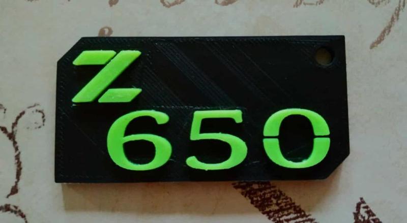 Kawasaki Z 650 KeyChain 