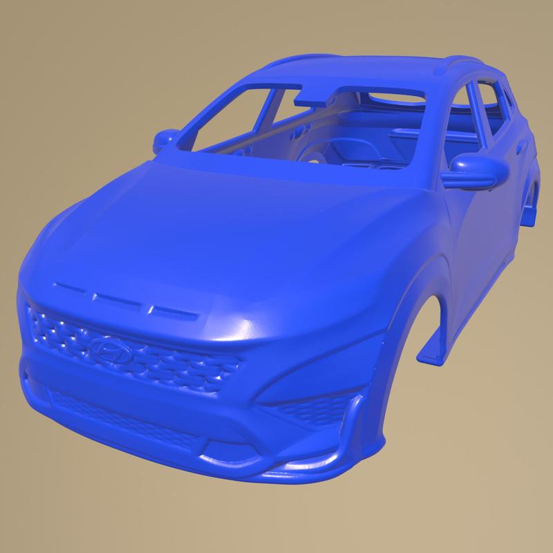 Hyundai Kon N Line 2022 PRINTABLE CAR BODY