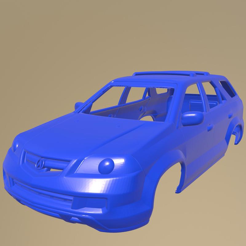 Acura MDX 2003 PRINTABLE CAR BODY