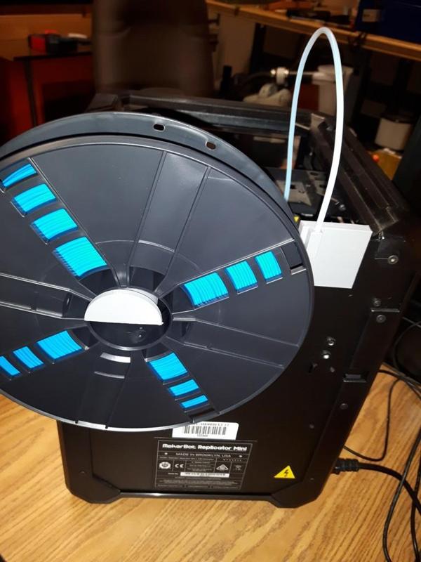 Makerbot Mini large spool holder