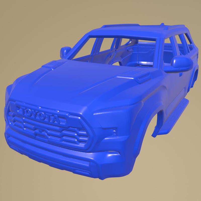 Toyota Sequoia 2023 PRINTABLE CAR BODY
