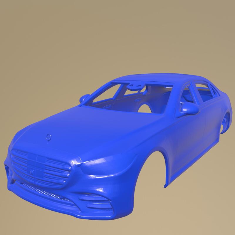 Mercedes Benz S-class Amg 2021 PRINTABLE CAR BODY