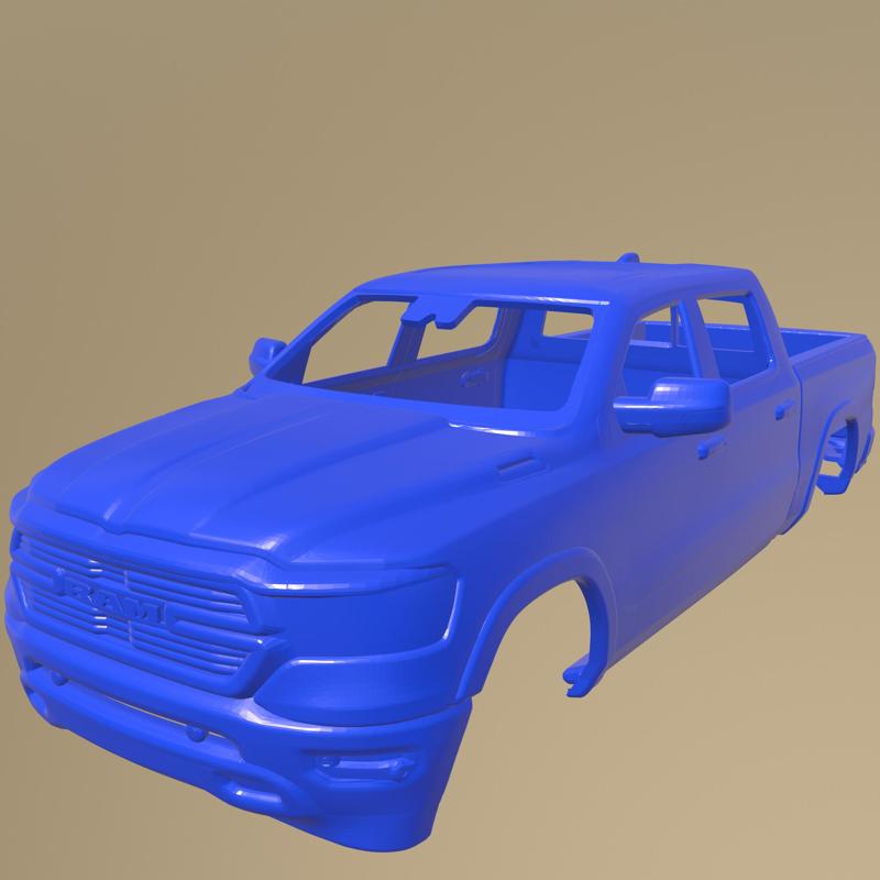 Dodge Ram Laramie 2019 PRINTABLE CAR BODY