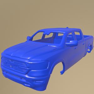 Dodge Ram Laramie 2019 PRINTABLE CAR BODY