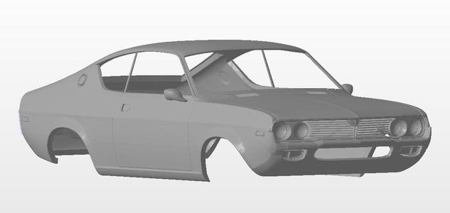 1:24 Mazda RX4 2 Door - "Scale-bodies"