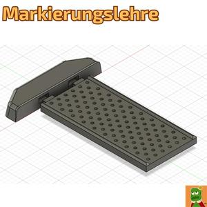 Markierungslehre / marking gauge   