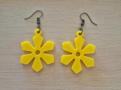 Daisy Flower Earrings