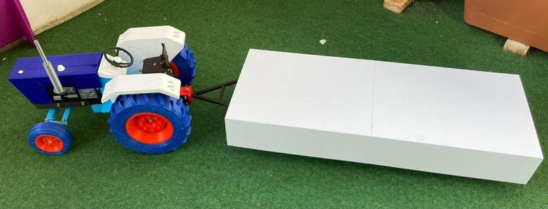 open rc tractor trailer parade