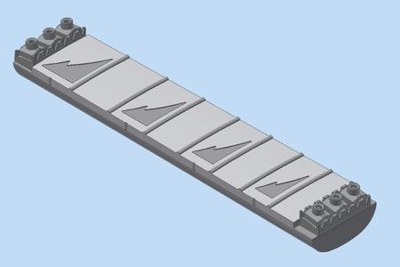 Guitar Neck Section for Strength Training