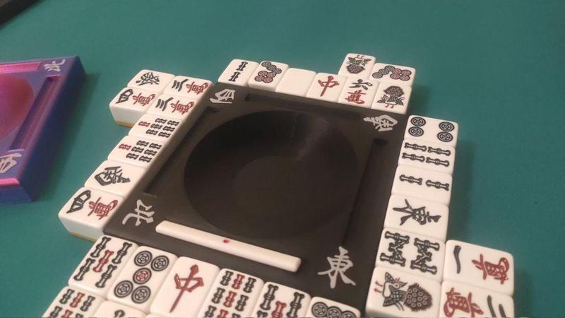 Riichi Mahjong Middle Piece dual color