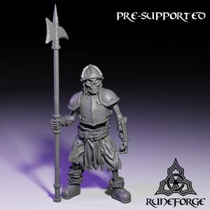Skeletal Army - Halberd - Sentry