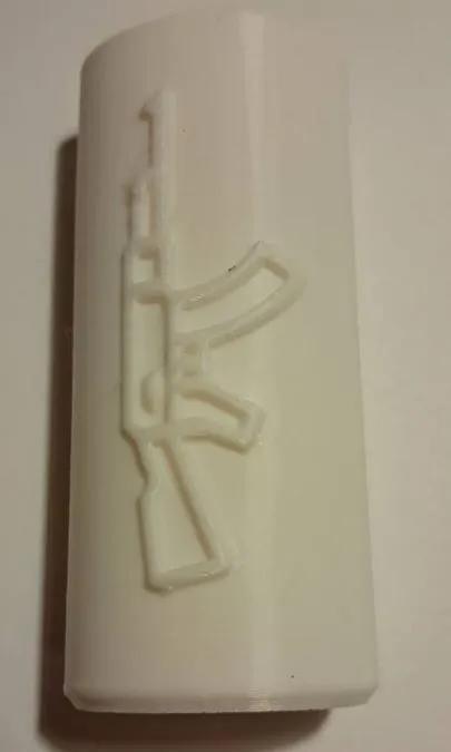 AK-47 LIGHTER SLEEVE FOR BIC LIGHTERS   