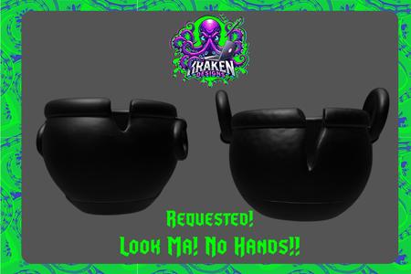 Cauldron Planter (no hands)