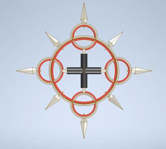 Axel's Chakrams KH2 STL and CAD files