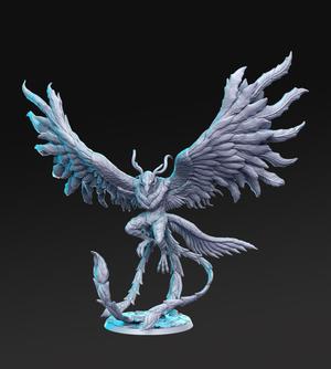 Phoenix - Fire bird - 32mm - DnD