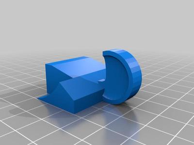 Hyken Chair Wheel Chock, split design