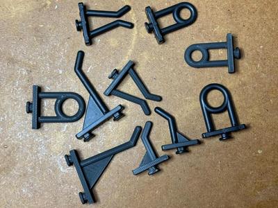 Hooks for Parkside wall tool storage board
