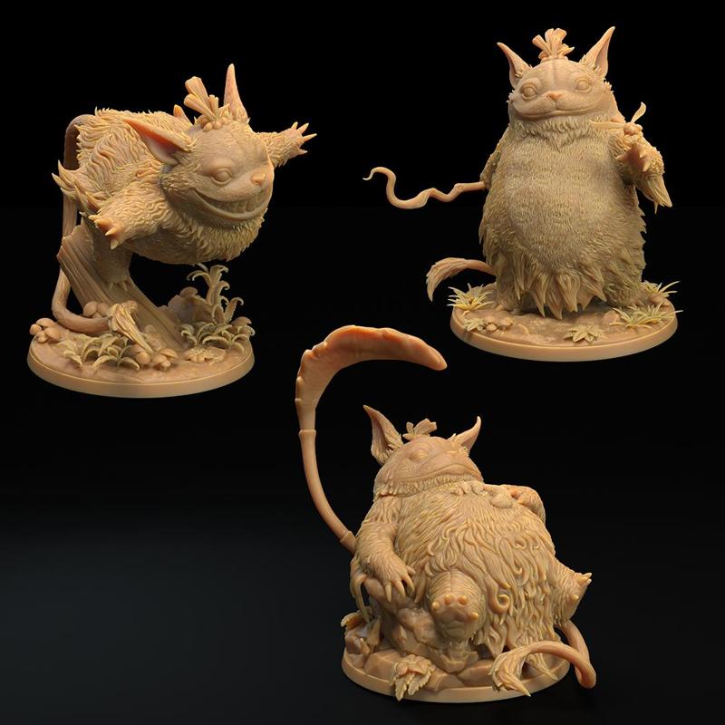 Forest Spirits | PRESUPPORTED | Totoro