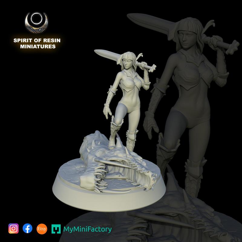 Theyla, the Dragon Slayer