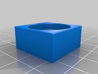 A Simple Foot, 8mm rise, x22mm diam