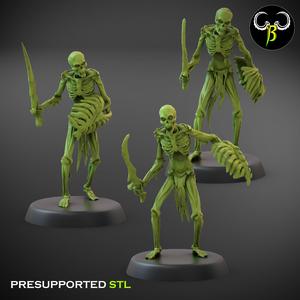Flesh Skeleton Sword set B