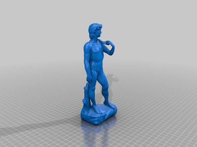 NO DICK NO BALLS Statue of David