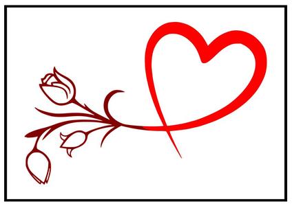 Love Flowers 2D Wall Art